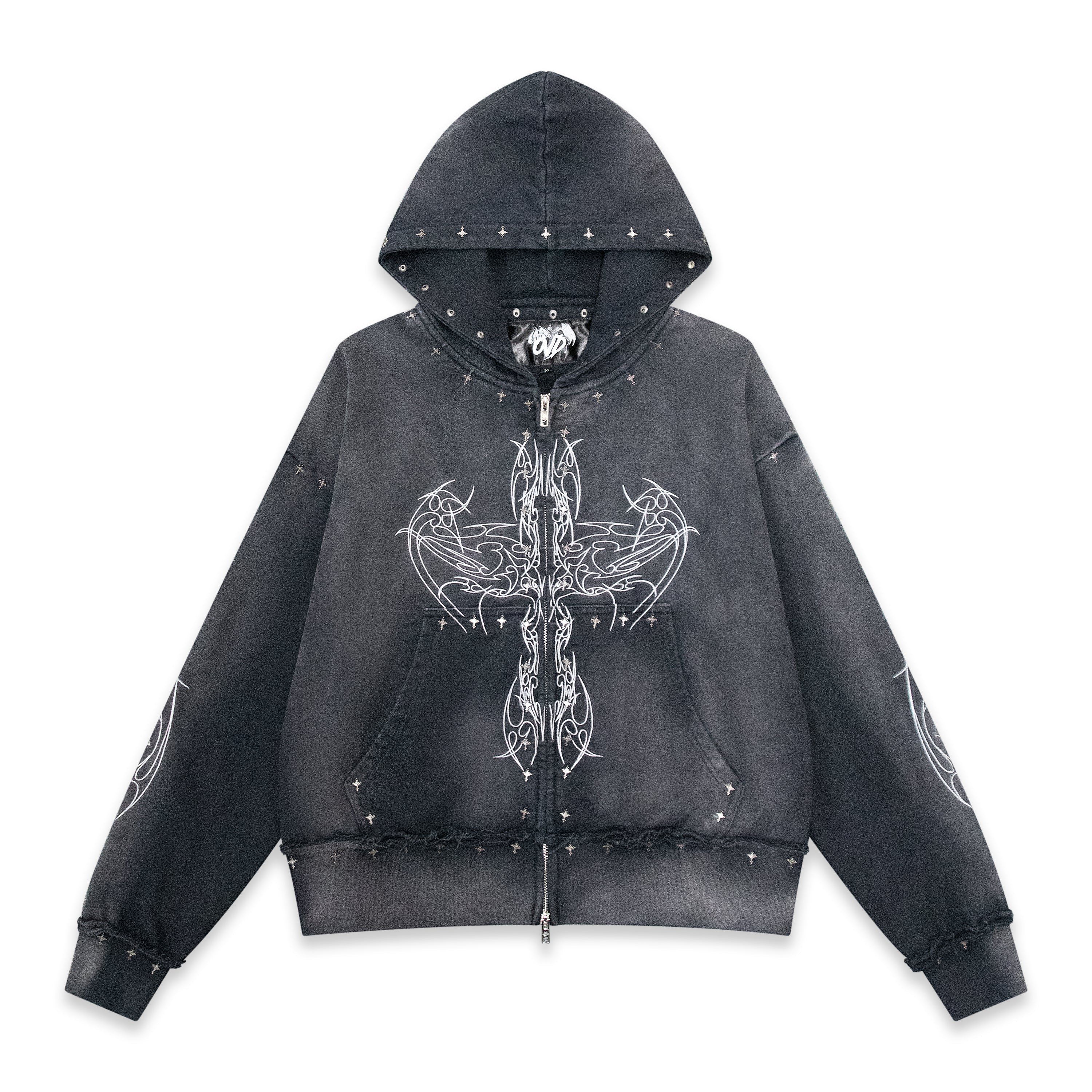 "DRKANGL" ZIP UP