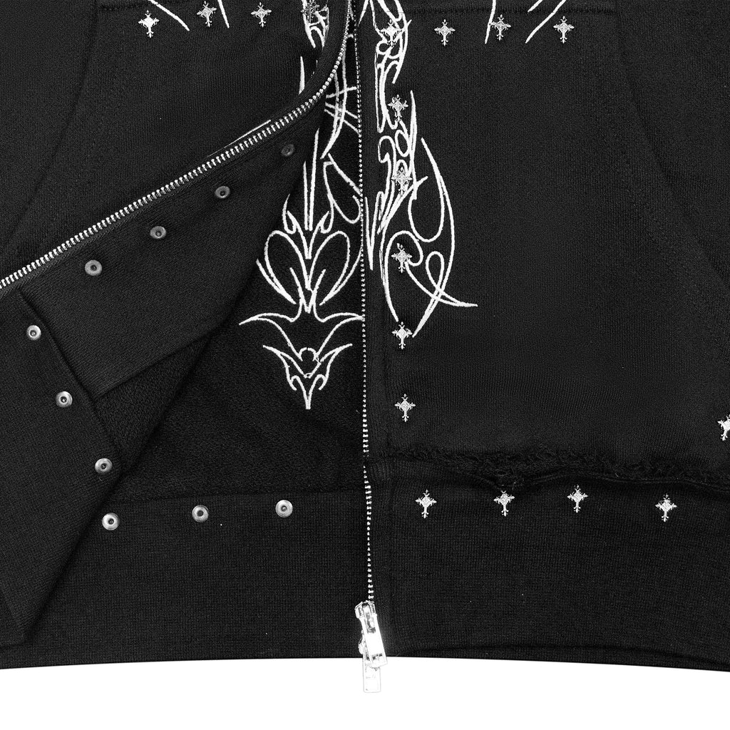"SHDWANGL" ZIP UP